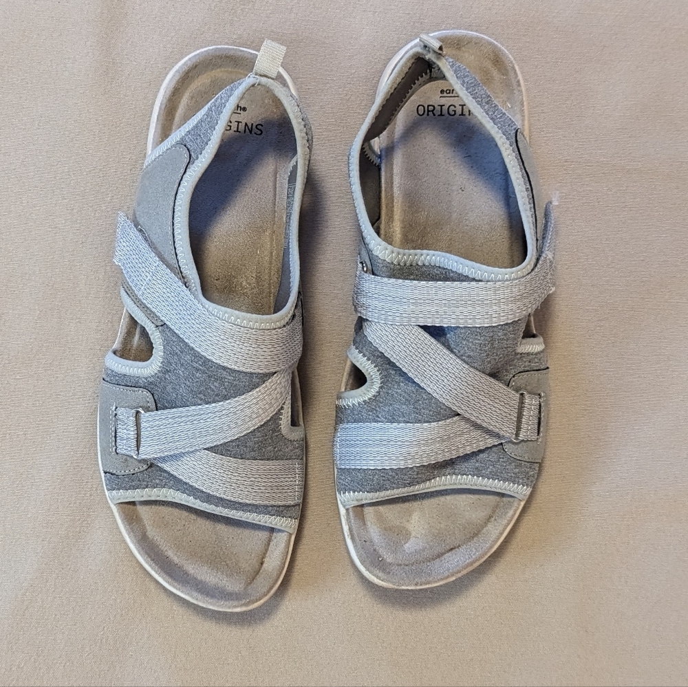 Earth Origins Saco Sport Sandal in Grey | EUC | Sz 10 - Picture 2 of 6